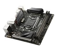 MSI Intel 1151 Socket Z370 Chipset Gaming Pro Carbon AC D4 M-ITX Motherboard - Black