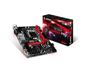 MSI Intel B150M-GAMING-PRO Chipset LGA1151 Socket Micro-ATX Format 6th Gen Core I DDR4 Motherboard