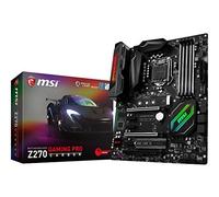 MSI Intel Z270 GAMING PRO CARBON 7th/6th Gen USB2 Motherboard - Black (Intel Core i3/i5/i7 Processor, LGA 1151, Dual Channel DDR4, USB 3.1, PCI-E 3.0, PCI-E x1, Sata 6 GB)