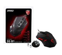 MSI INTERCEPTOR DS B1 Optical GAMING Mouse '1600 DPI Optical Sensor, 6 button, 3-Zone Lighting, Ergonomic design, Weight adjustment system, RED LED' - S12-0401250-EB5