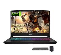msi Katana 15.6" QHD 165Hz Gaming Laptop, Intel i7-14650HX, GeForce RTX 5070 8GB GDDR7, 32GB DDR5, 1TB SSD, 4-Zone RGB Backlit Keyboard, Cooler Boost 5, Win 11, Black, 512GB Docking Station Set