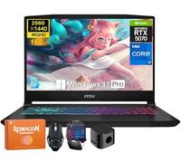 MSI Katana 15HX Gaming Laptop, NVIDIA GeForce RTX 5070 8GB GDDR7 GPU, 14th Gen Intel i7-14650HX, 15.6" 165Hz 2.5K QHD Screen, 16 GB DDR5 RAM, 1 TB SSD, RGB KB, Copilot AI, Win 11 Pro, W/Accessories