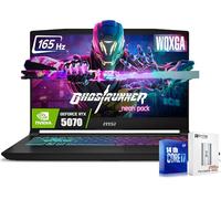 msi Katana HX Gaming Laptop, 15.6” 165Hz QHD IPS Display, 16-core i7-14650HX (UP to 5.2 GHz, GeForce RTX 5070, AI&VR Ready, Copilot+ PC, RGB Backlit Keyboard, Win11, Black(32GB DDR5 RAM | 1TB SSD)