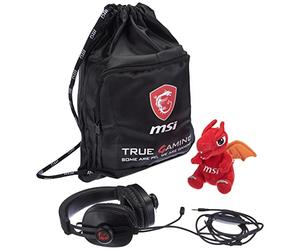 MSI Loot Box 2 Gaming Laptop Accessory Pack with Headset+Bag+Dragon