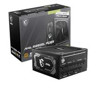 MSI MAG 1250GL PCIE 5 Gaming Power Supply - ATX 3.1 & PCIE 5.1 Ready - Full Modular - 80 Plus Gold Certified 1250W - Compact Size - ATX PSU - 10 Year Warranty