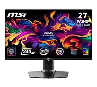 MSI MAG 271P QD-OLED X24 Gaming Screen 26.5 Inch WQHD - Quantum Dot OLED Panel 2560 x 1440, 240Hz/0.03ms, 99% DCI-P3, ΔE≤2, DisplayHDR True Black 400 - DP 1.4a, HDMI 2.1