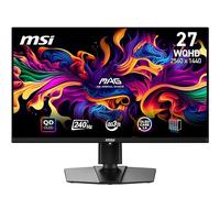MSI MAG 271QPX QD-OLED E2 Gaming Screen 26.5 Inches WQHD - 2560 x 1440 Quantum Dot OLED, 240Hz / 0.03ms, 99% DCI-P3, ΔE≤2, DisplayHDR True Black 400 - DP 1.4a, HDMI™ 2.1, USB Type-C