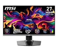 MSI MAG 272QP QD-OLED X50 27-Inch WQHD Gaming Monitor, 2560 x 1440 Quantum Dot OLED Panel, 500Hz, 0.03ms, DisplayHDR TRUE Black 500, AMD FreeSync Premium Pro, HDMI 2.1, DP 1.4a, Black