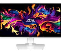 MSI MAG 272QPW QD-OLED X28 27" 2560 x 1440 (QHD), 280Hz, Adaptive Sync, HDR Compatible, HDMI, VGA Port, VESA Mount, Tilt, 4-Sided Thin Bezel, 0.03ms, White