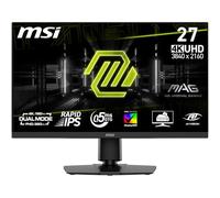 MSI MAG 272URDF E16 27" 3840 x 2160 (UHD) Gaming Office Monitor, 160Hz, Adaptive Sync, HDR, HDMI, VGA Port, VESA Mount, Tilt, 4-Sided Slim Bezel, 0.5ms, Black
