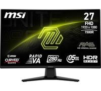 MSI MAG 274CXF 27-inch 1920 x 1080 (FHD) Curved Monitor, 280Hz, HDMI, DisplayPort, VGA Port, VESA Mountable, Tilt, Speaker, Slim Bezel, 0.5ms, Black