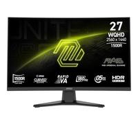 MSI MAG 275CQFDE E18 Gaming-Monitor 27" (27 Zoll), Schwarz, QHD, Rapid-VA, Curved, HD-Ready, 180Hz Panel (9S6-3CE91H-010)