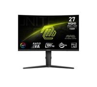 MSI MAG 275CQRF QD computer monitor 68.6 cm (27") 2560 x 1440 pixels Wide Quad HD Black