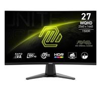 MSI MAG 27CQ6F computer monitor 68.6 cm (27") 2560 x 1440 pixels Quad HD LCD Black