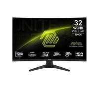 MSI MAG 321CQF E18 32" 2560x1440 (WQHD) 180Hz Rapid VA 0.5ms FreeSync Curved 1500R Widescreen Gaming Monitor