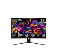 Msi Mag 321Cup Qd-Oled 32-Inch, 4K Uhd, 165Hz, 0.03Ms, Adaptive Sync, Curved Gaming Monitor Black