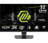 MSI MAG 322URDF E16 31.5" 4K Ultra HD 160Hz Gaming Monitor - Black, Black