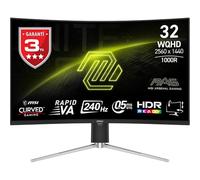 MSI MAG 325CQRXF E2 31.5" LED Rapid VA QHD 240Hz Adaptive-Sync