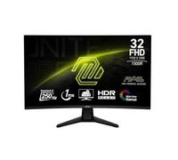 MSI MAG 32C6X 31.5-inch 1920 x 1080 (FHD) Computer Monitor, 250Hz, Adaptive-Sync, HDR Ready, HDMI, VGA Port, Display Port,VESA Mountable, Tilt, Speaker, 1ms, Black