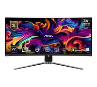 MSI MAG 341CQP QD-OLED computer monitor 86.4 cm (34") 3440 x 1440 pixels UltraWide Quad HD Black