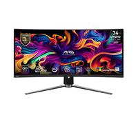 MSI MAG 341CQP QD-OLED computer monitor 86.4 cm (34") 3440 x 1440 pixels UltraWide Quad HD Black