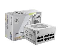 MSI MAG 850GL PCIE 5 White Gaming Power Supply - Fully Modular - 80 Plus Gold Certified 850W - Compact Size - ATX Power Supply