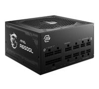 MSI MAG A650GL Power Supply Unit, 650W, 80 Plus Gold, Fully Modular, 120mm FDB Fan, Full-Bridge LLC, Flat Black Cables - 7 Year Wa
