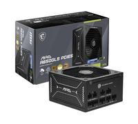MSI MAG A650GLS PCIE5, Fully Modular Compact Gaming 650W Power Supply, 80+ Gold, ATX 3.1 & PCIe 5.1 Ready, Native Dual-Color 12V-2x6 Cable, Low-Noise, Embossed Jacket Cables, 10 Year Warranty