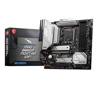 MSI MAG B660M MORTAR WIFI Micro-ATX Gaming Motherboard (12th Gen Intel Core, LGA 1700 Socket, DDR5 6200+ MHz, 2 x M.2 Slots, USB 3.2 Gen 2, Type-C, 2.5G LAN, DP/HDMI) 7D42-007R