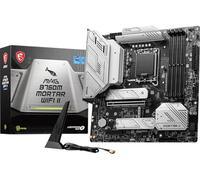 MSI MAG B760M Mortar WiFi II Gaming Motherboard (Supports 12th/13th/14th Gen Intel Processors, LGA 1700, DDR5, PCIe 5.0, M.2, 2.5Gbps LAN, USB 3.2 Gen2, HDMI/DP, Wi-Fi 6E, Bluetooth 5.3, mATX)
