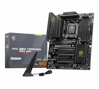 MSI MAG B850 Tomahawk MAX WiFi V1 Motherboard, ATX - Supports AMD Ryzen 9000/8000 / 7000 Processors, AM5-80A SPS VRM, DDR5 Memory Boost 8400+ MT/s (OC), PCIe 5.0 x16, M.2 Gen5, Wi-Fi 7, 5G LAN