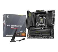 MSI MAG B850M Mortar WiFi Motherboard, mATX - Supports AMD Ryzen 9000/8000 / 7000 Processors, AM5-60A SPS VRM, DDR5 Memory Boost 8200+ MT/s (OC), PCIe 5.0 x16, M.2 Gen5, Wi-Fi 7, 5G LAN
