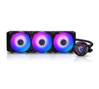 MSI MAG CoreLiquid 360R V2 - AIO ARGB CPU Liquid Cooler - Rotating Cap Design - LGA 1700 Ready - 360mm Radiator - Triple 120mm RGB PWM Fans