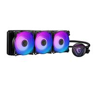 MSI MAG CORELIQUID 360R V2 AIO CPU Liquid Cooler - Rotatable ARGB Blockhead, Integrated Radiator Pump, Split-Flow Water Cooling, Evaporation-Proof