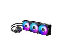 MSI MAG CORELIQUID 360R V2 Liquid CPU Cooler '360mm Radiator 3x 120mm ARGB PWM Fan ARGB lighting Center Supported Compatible with Intel and AMD Platforms Latest LGA 1700 ready'