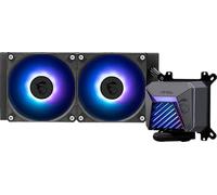 MSI MAG CORELIQUID A15 240 - AIO ARGB CPU Liquid Cooler - 240mm Radiator - LGA 1851 Ready - Dual 120mm ARGB PWM Fans, Black