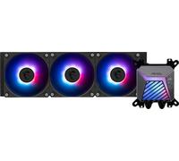 MSI MAG CORELIQUID A15 360 - AIO ARGB CPU Liquid Cooler - 360mm Radiator - LGA 1851 Ready - Triple 120mm ARGB PWM Fans, Black