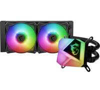 MSI MAG CoreLiquid C240 - AIO ARGB CPU Liquid Cooler - 240mm Radiator - LGA 1700 Ready - Dual 120mm ARGB PWM Fans