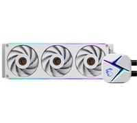 MSI MAG CORELIQUID C360 V2 White - AIO ARGB CPU Liquid Cooler - 397 mm Radiator - LGA 1700 Ready - Triple 120 mm ARGB PWM Fans, White