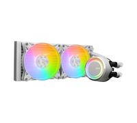 MSI MAG CORELIQUID E240 WHITE AIO Cooler, 240mm, 2x 120mm ARGB Fans, Copper Heat
