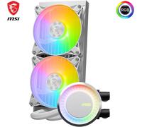 MSI MAG CORELIQUID E240 WHITE computer cooling system Motherboard, Processor Liquid cooling kit 12 cm