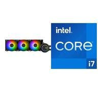 MSI MAG CORELIQUID E360 + Intel Core i7-14700K CPU Cooler, 119mm, Desktop Compatible