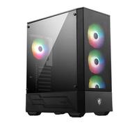MSI MAG FORGE 112R computer case Midi Tower Black, Transparent
