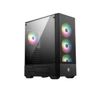 MSI MAG FORGE 112R computer case Midi Tower Black, Transparent