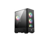 MSI MAG FORGE 112R computer case Midi Tower Black, Transparent