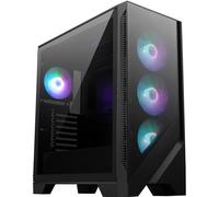 MSI MAG FORGE 320R AIRFLOW computer case Micro Tower Black, Transparent