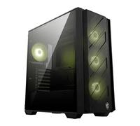 MSI MAG Forge 330R Airflow Chassis, Black, Mid Tower, 4 x 120mm ARGB Fans, USB 3
