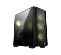 MSI MAG FORGE 330R AIRFLOW computer case Midi Tower Black, Transparent
