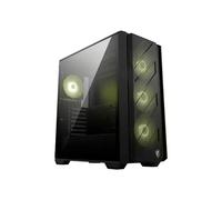 MSI MAG FORGE 330R AIRFLOW computer case Midi Tower Black Transparent