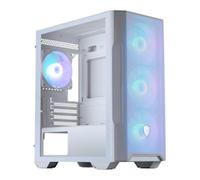 MSI MAG Forge M100R Midi Tower Transparent, White